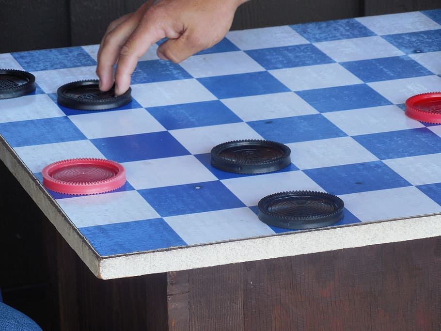 Board, Game, Checkers, Play, Strategy, fun, competition, leisure HD wallpaper