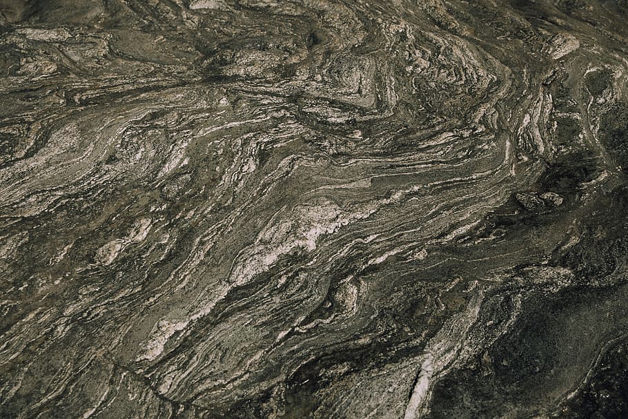 aerial photography of valley, drone view, nature, stone, gray HD wallpaper