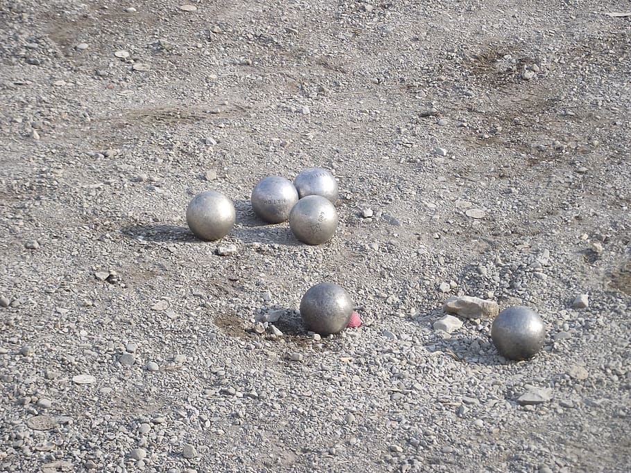Boules, Balls, Sand, Fun, Throw, the gameplay, closeup, sphere HD wallpaper