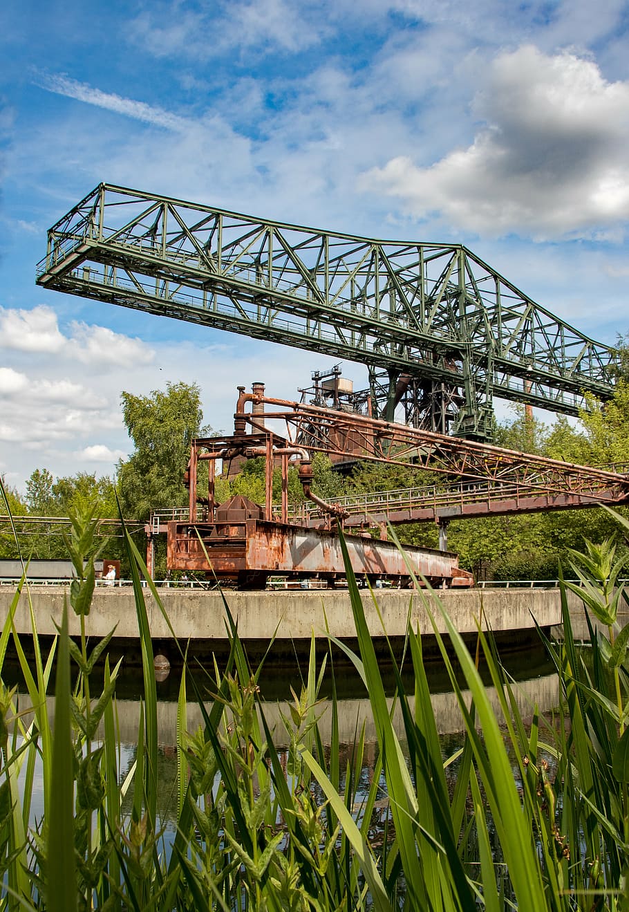 duisburg, steel mill, factory, industry, old, architecture
