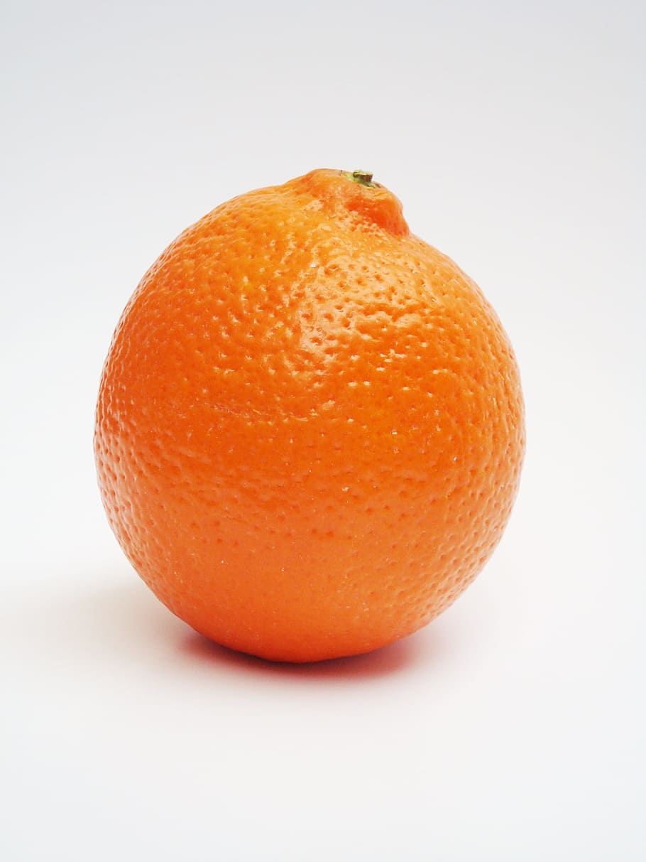 orange fruit on white surface, Minneola, Citrus, Grapefruit, citrus fruit