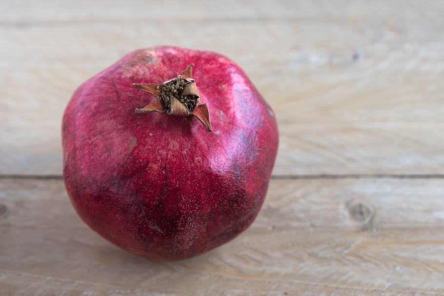 Pomegranate, Fruit, Exotic, exotic fruit, red, southern fruits HD wallpaper