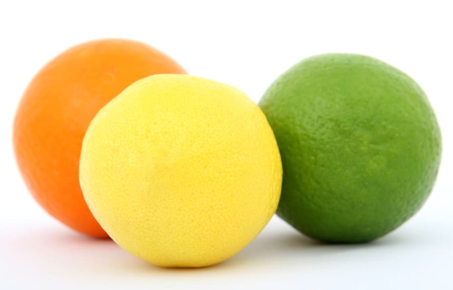 orange and lemon fruits, background, bitter, breakfast, bright HD wallpaper