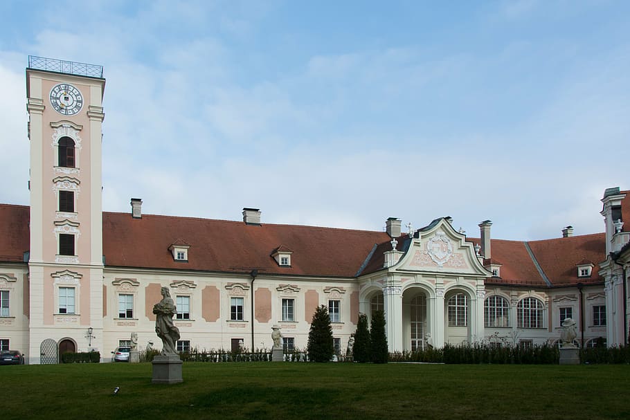 castle, building, lamberg, architecture, facade, built structure HD wallpaper