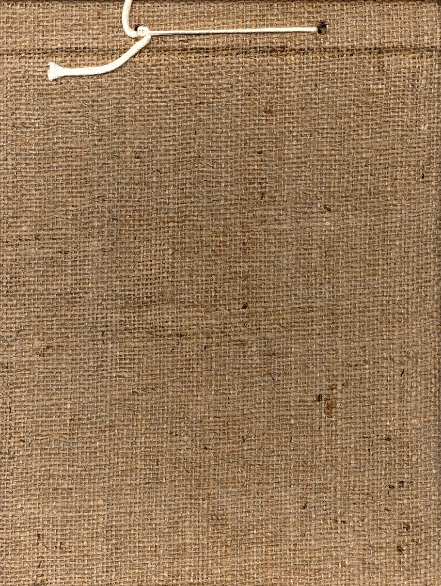 closeup photo of brown knit mat, textile, canvas, texture, background HD wallpaper