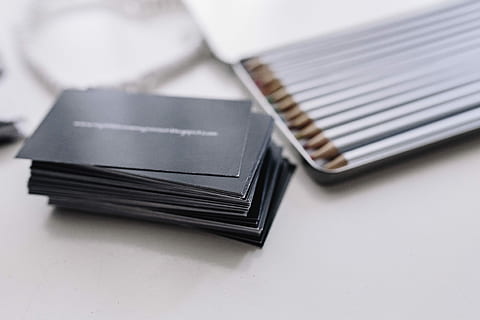 Silver crayons in a box, white, pencils, drawing, case, business card HD wallpaper