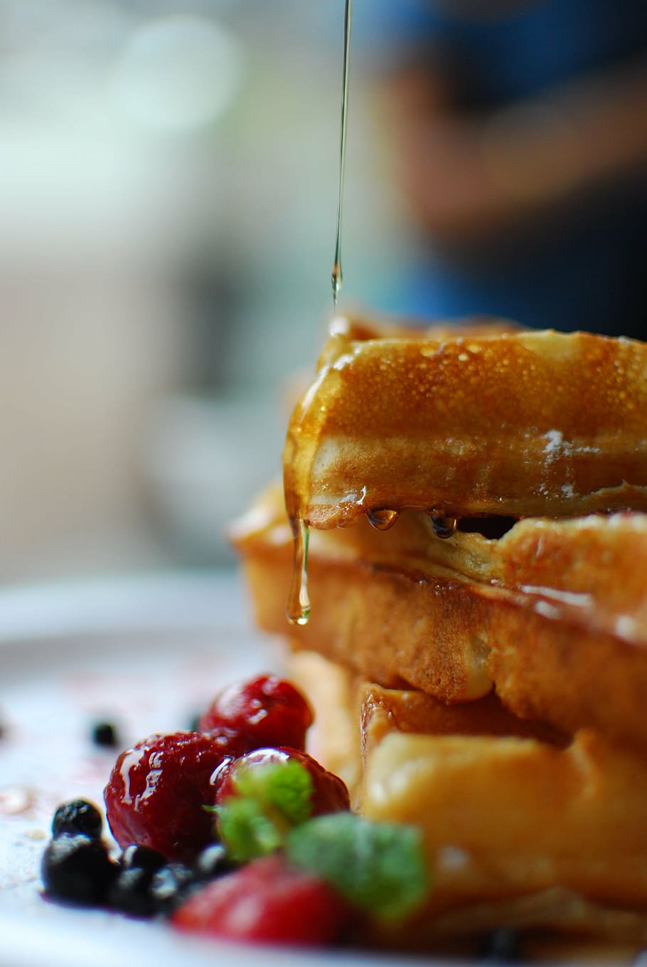 blur, bread, breakfast, cake, cuisine, delicious, dessert, dining HD wallpaper
