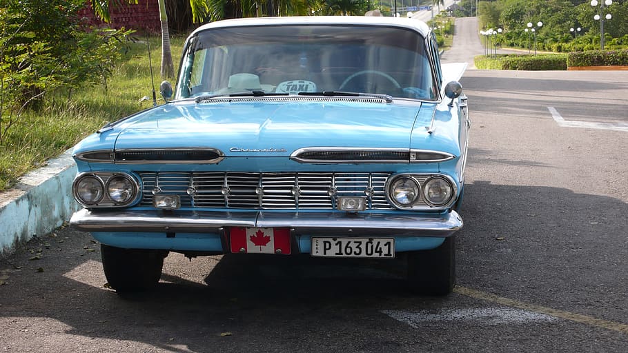 Oldtimer, Cuba, Classic, Auto, car, old-fashioned, retro Styled HD wallpaper