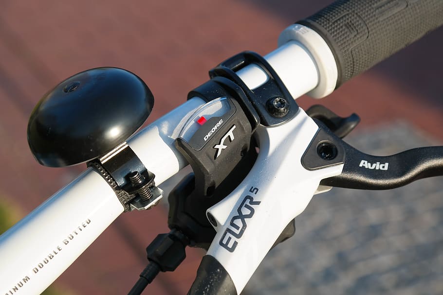 Bell, Bike, Handle, Handlebars, bike bell, grab bar, rubber lining HD wallpaper