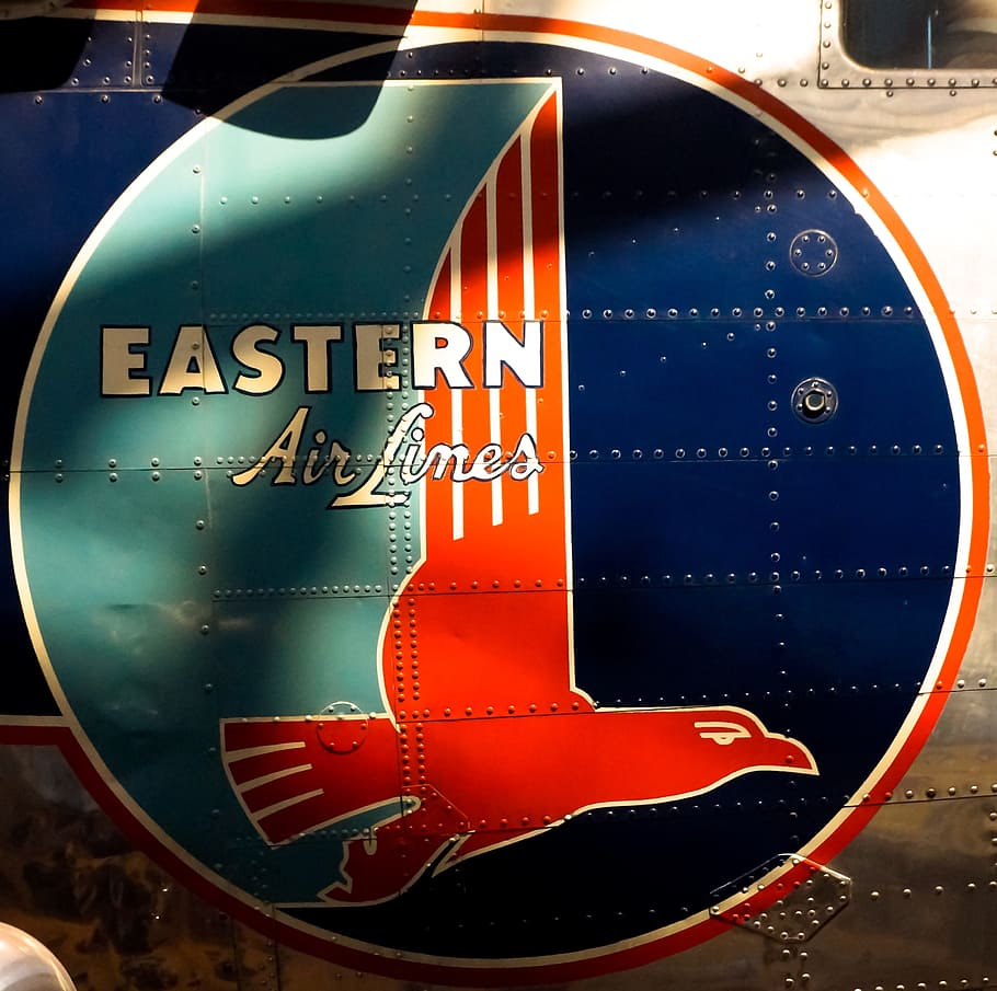 Eastern Airlines signage, Logo, transportation, us, american, HD wallpaper