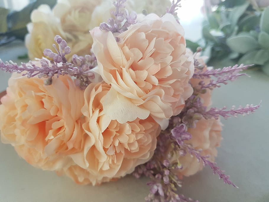 flowers, bouquet, harmony, decoration, nature, pink Color, close-up HD wallpaper