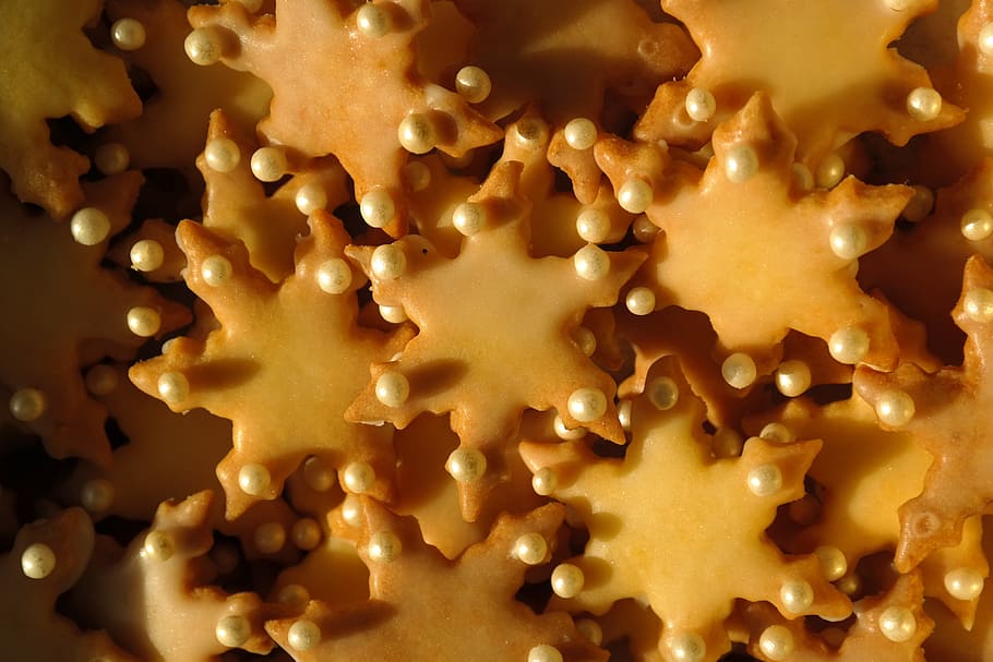 Cookie, Asterisk, Bake, Christmas Time, sweet, delicious, nibble HD wallpaper