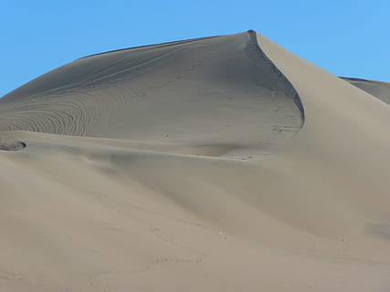 Desert, Dry, Hot, Sand, Dune, Ridge, dune ridge, nazca, sand Dune HD wallpaper