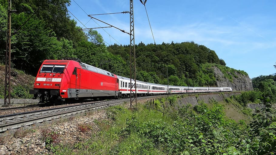 br 101, ic, geislingen-climb, fils valley railway, kbs 750, HD wallpaper