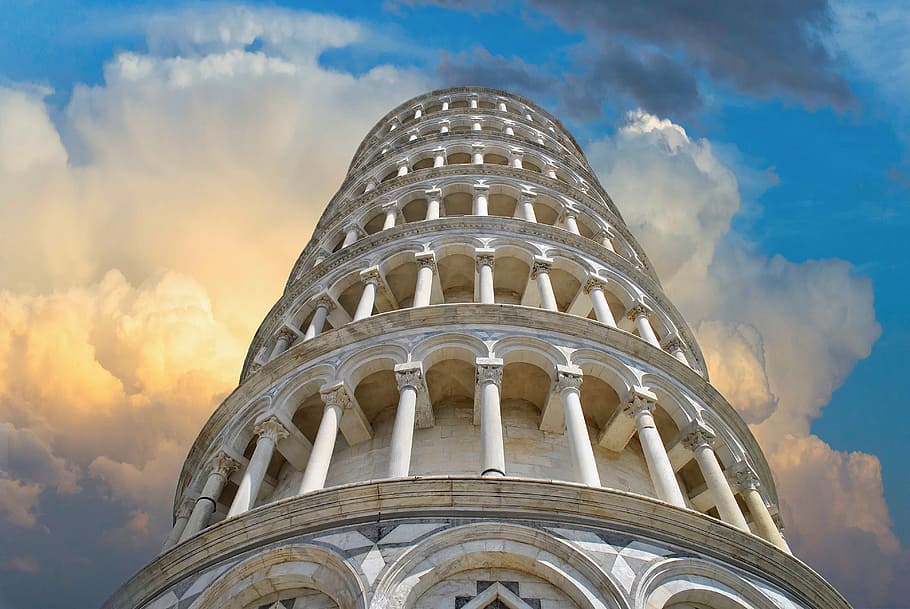 history, italy, monument, pisa, tower 4k wallpaper - Coolwallpapers.me!