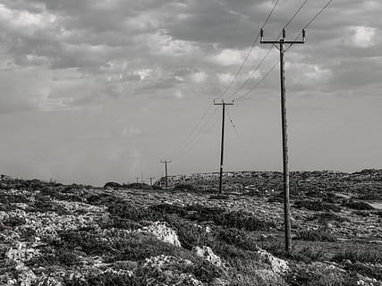 Pole, Telephone, Line, Wire, communication, connect, telecommunication HD wallpaper