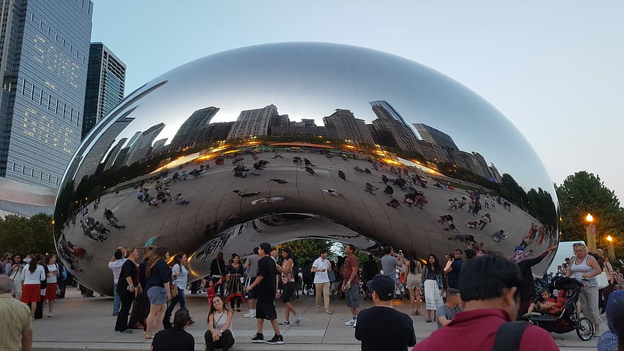 Chicago, Bean, Beans, Chicago Bean, chicago beans, illinois, HD wallpaper