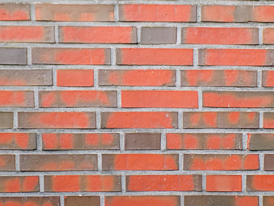 Wall, Stones, Structure, hauswand, building, brick wall, red HD wallpaper