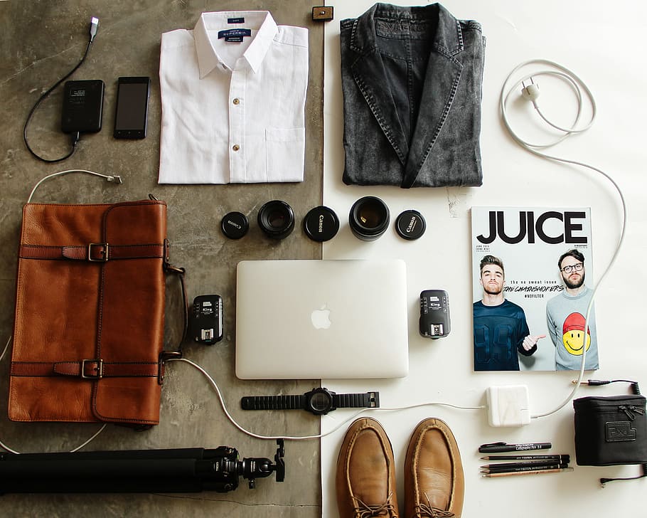 art, camera, smartphone, office, baggage, business, canon, dapper HD wallpaper