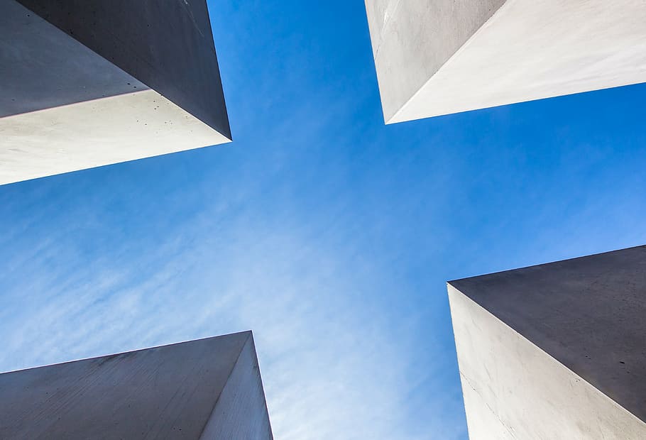 low angle photography of building, architecture, infrastructure HD wallpaper