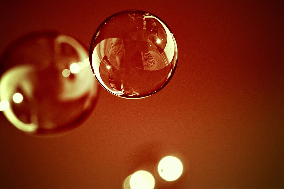 soap bubbles, colorful, balls, soapy water, make soap bubbles HD wallpaper