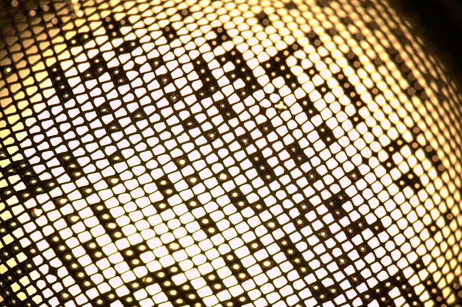 strainer, network, yellow, light, grating, drop, pattern, full frame HD wallpaper