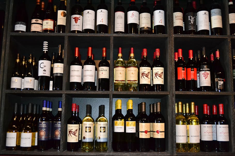 wines, red wine, bottle, vineyard, drink, wine production, winery HD wallpaper
