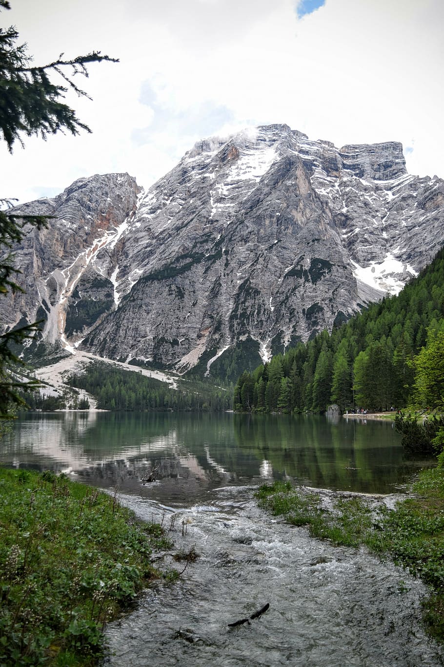 lake braies, weekend, background, nature, tranquility, landscape