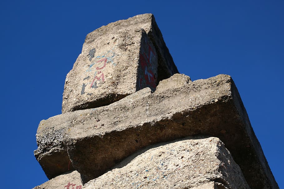 block, pyramid, building, sky, jacob's ladder, development HD wallpaper
