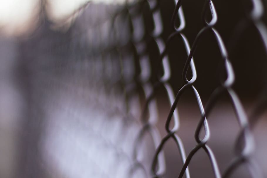 fence, border, mesh, focus, background, pattern, barrier, boundary HD wallpaper