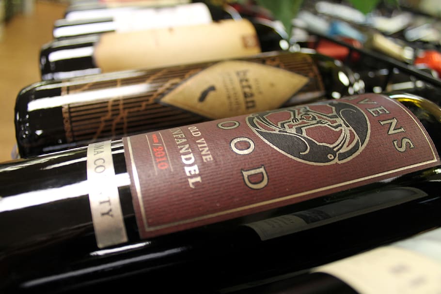 Wine, Racks, Liquor, Store, old-fashioned, antique, retro styled HD wallpaper