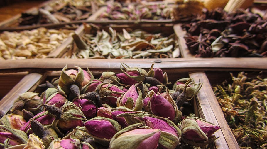 purple flower buds, marrakech, morocco, perfume, spice, fragrance HD wallpaper