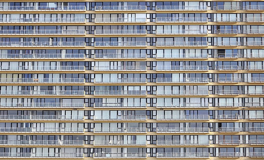 clear high-rise building, facade, oostende, prefab, architecture HD wallpaper