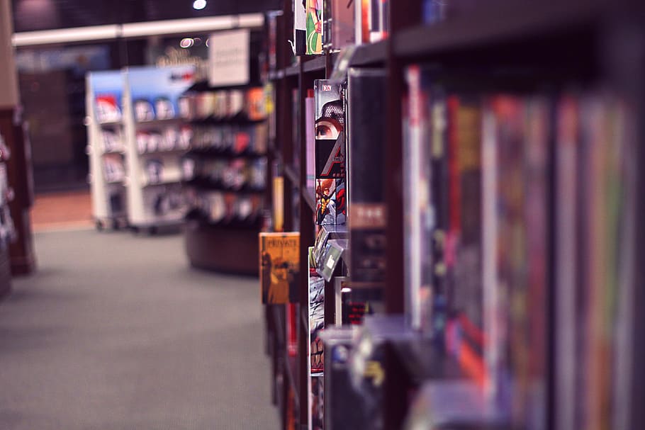 books, industry, blur, shopping, close-up, commerce, focus, indoors HD wallpaper