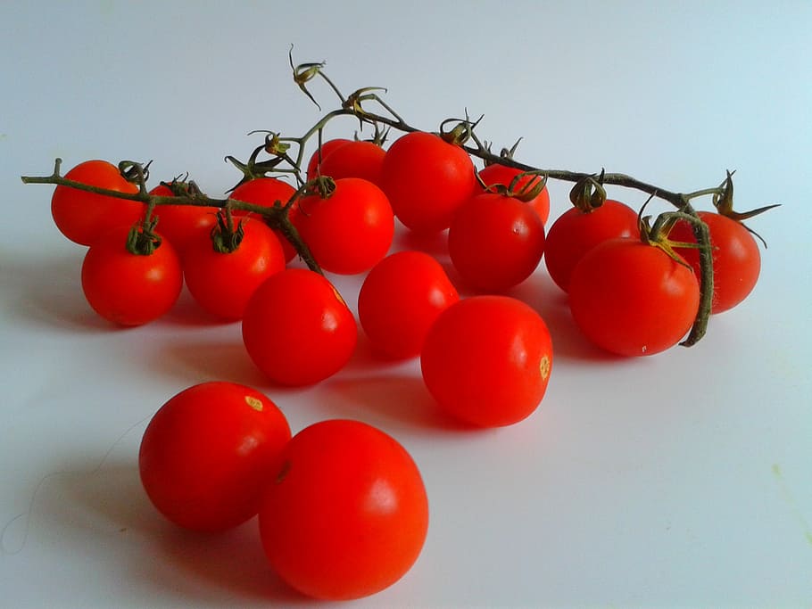 tomatoes, cocktail, vegetables, spray, red, health, vitamins HD wallpaper
