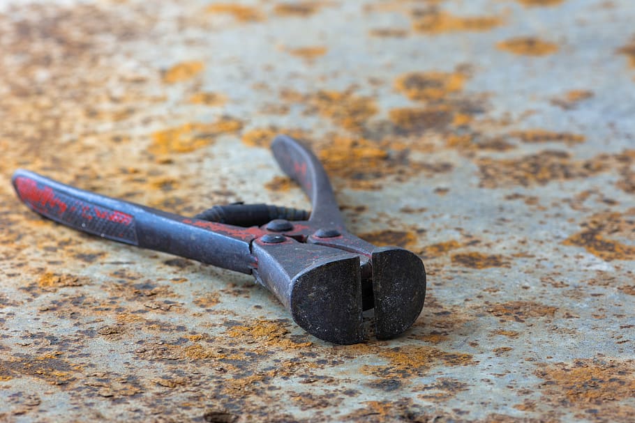 pliers, sharp, feather, sheet, tool, retro, roast, old, pincers HD wallpaper