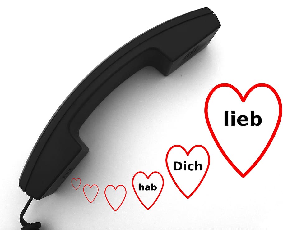 phone, call, communication, joy, love, share with, whisper HD wallpaper