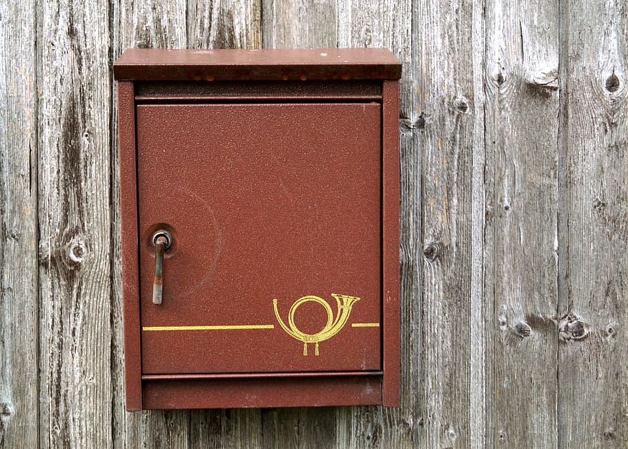 mailbox, letter boxes, post, post horn, communication, feedback HD wallpaper