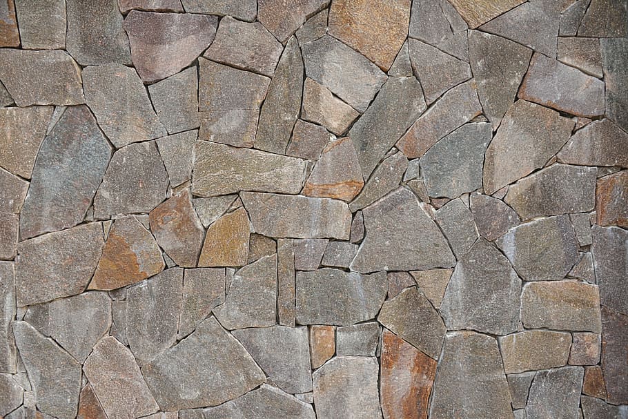 gray stone wall, stones, bricks, structure, brick wall, building, HD wallpaper