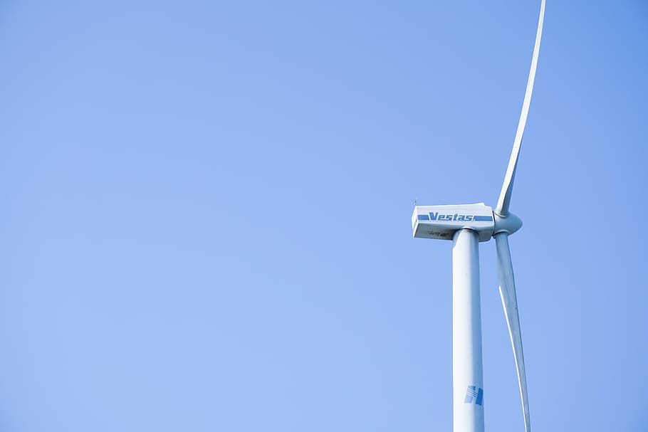 windmill, sky, fresh, blue, light, turbine, environment, electricity HD wallpaper