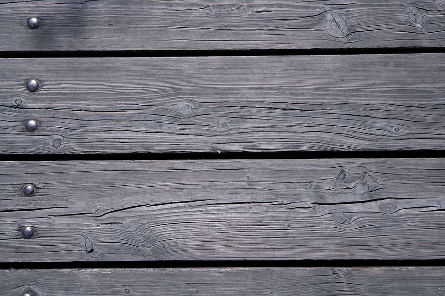 gray wooden frame, texture, horizontal, old, pattern, rough HD wallpaper