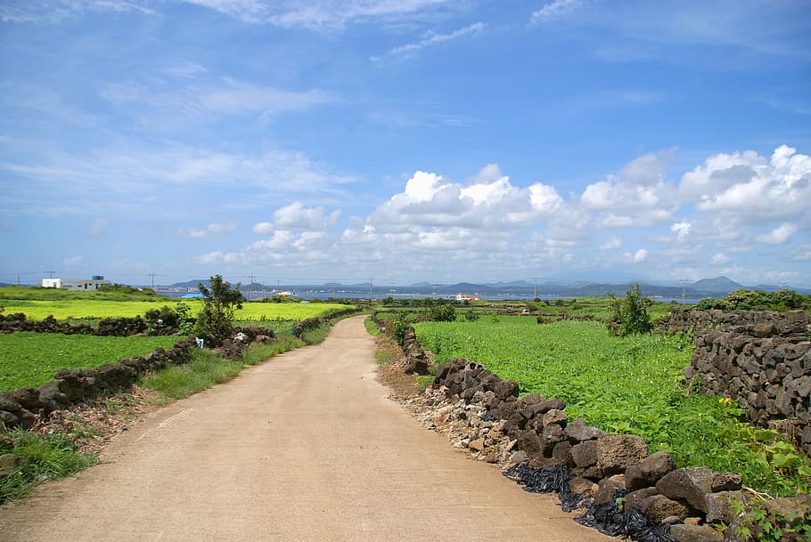 ㄹ, heh, k, landscape, tranquil scene, the way forward, sky HD wallpaper