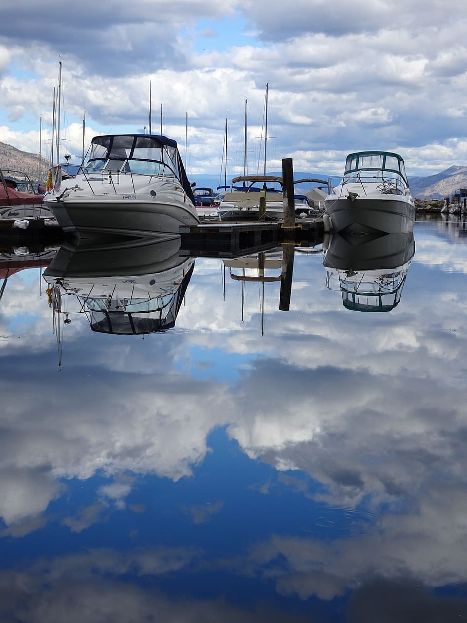 Sky, Harbour, Selection, Boats, Nautical, water, harbor, moored HD wallpaper
