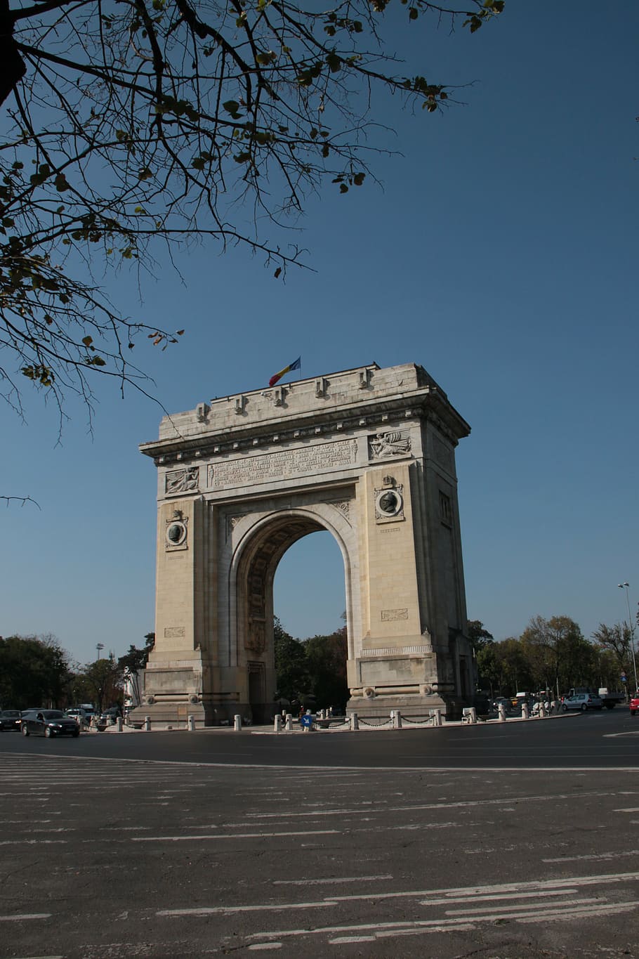 arch, triumph, bucharest, romania, architecture, monuments HD wallpaper