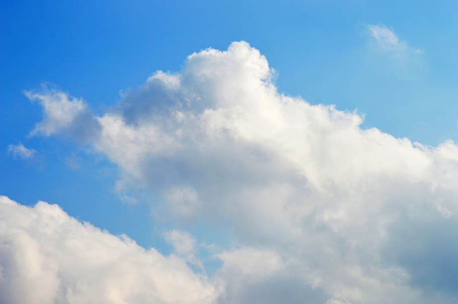 sky with clouds, white clouds, blue sky, cloud - sky, cloudscape HD wallpaper