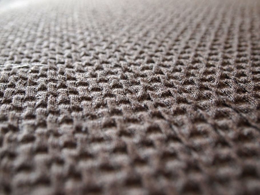 fabric, brown, cloth, background, texture, full frame, backgrounds HD wallpaper