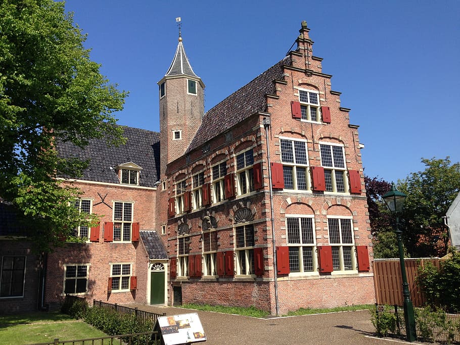 goals complex, alkmaar, museum, building exterior, architecture HD wallpaper