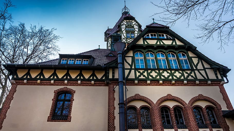 architecture, old, building, window, home, facade, old building HD wallpaper