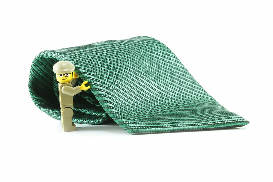 green necktie, lego, garment, gentleman, hair, half, body, label, HD wallpaper