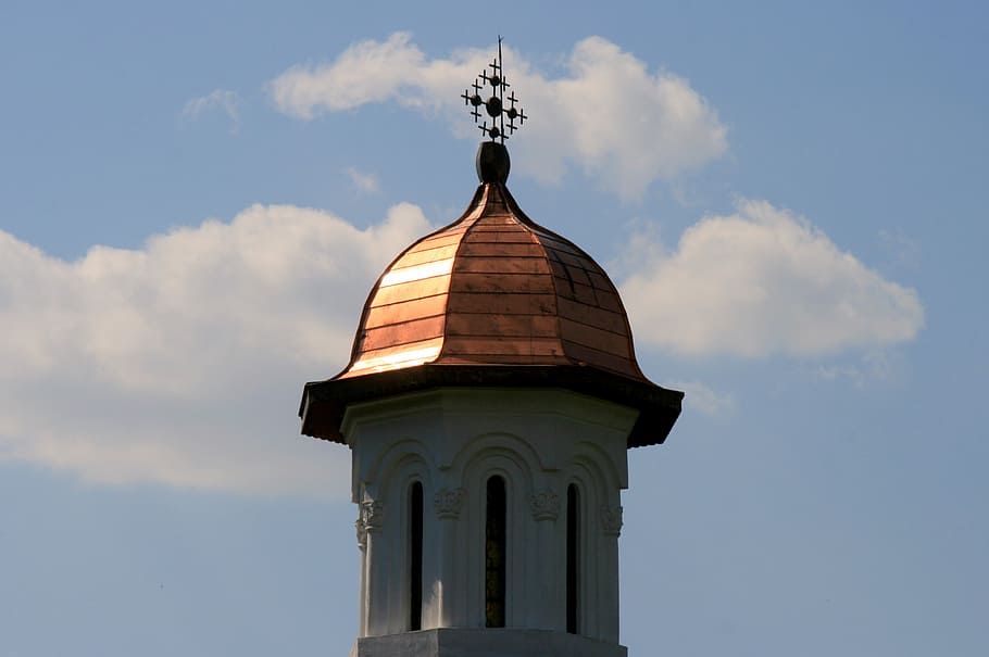 church, sky, cloud, blue, building, holy, architecture, built structure HD wallpaper